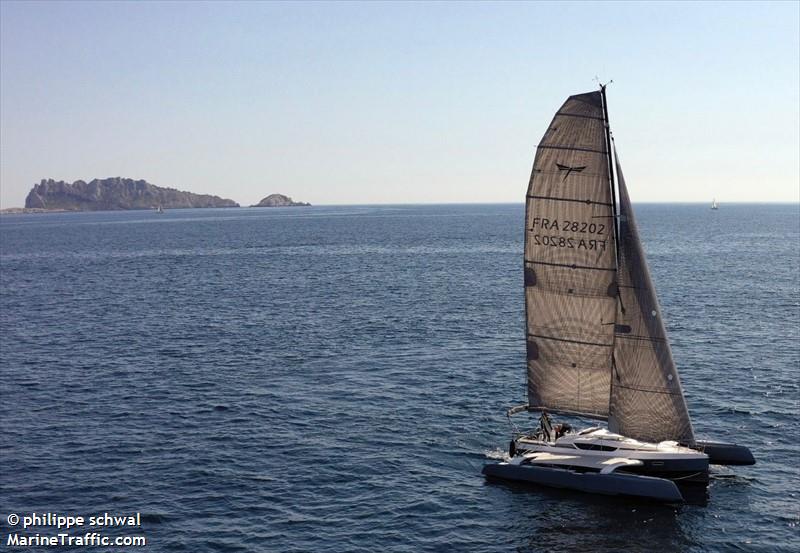 lulu (Sailing vessel) - IMO , MMSI 227944670 under the flag of France