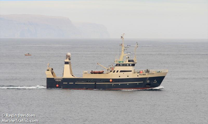 breidanes (Fishing Vessel) - IMO 8714451, MMSI 231164000, Call Sign OW2489 under the flag of Faeroe Islands