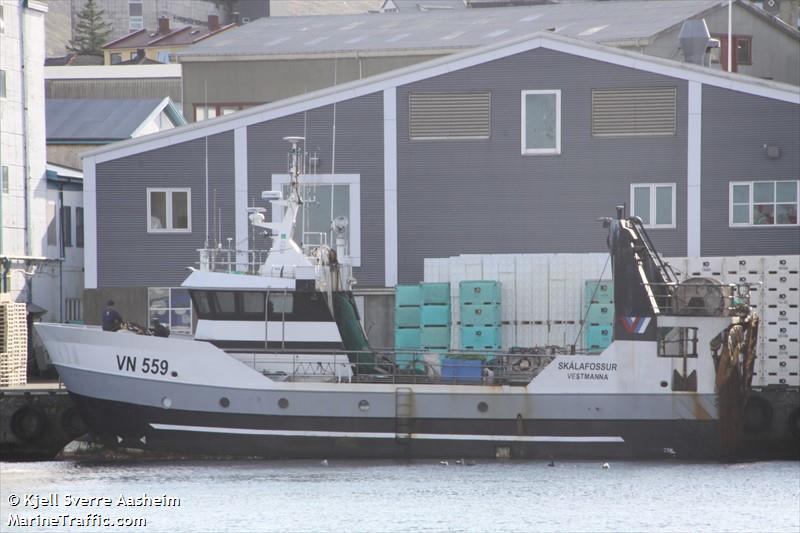 skalafossur (Fishing vessel) - IMO , MMSI 231371000, Call Sign XPYC under the flag of Faeroe Islands