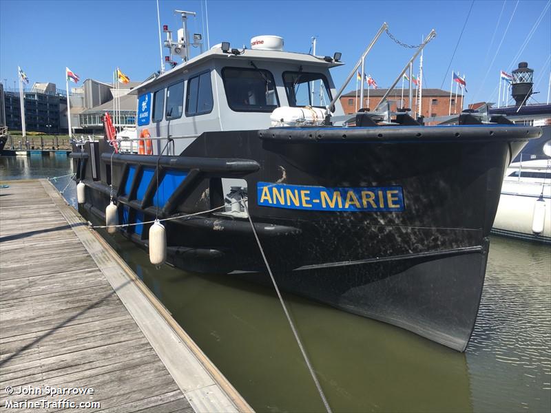 anne marie (Diving ops) - IMO , MMSI 235117571, Call Sign 2JOH2 under the flag of United Kingdom (UK)