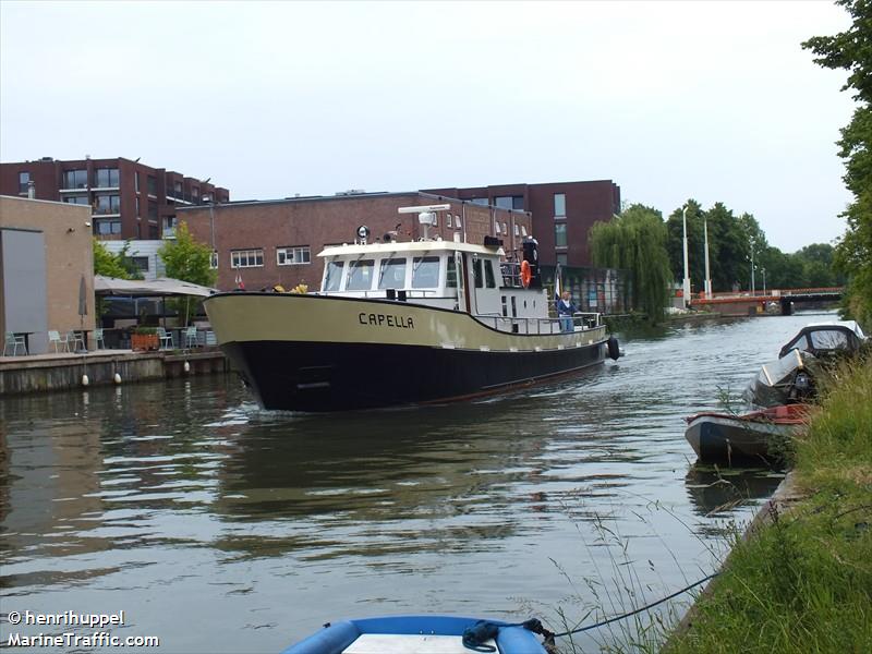capella (Pleasure craft) - IMO , MMSI 244010768, Call Sign PD7084 under the flag of Netherlands