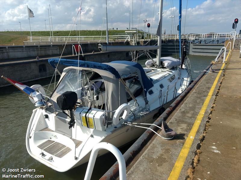 miles (Pleasure craft) - IMO , MMSI 244011763, Call Sign PF6488 under the flag of Netherlands