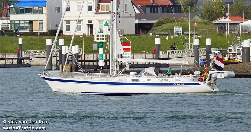 caroline (Sailing vessel) - IMO , MMSI 244030583, Call Sign PD5052 under the flag of Netherlands