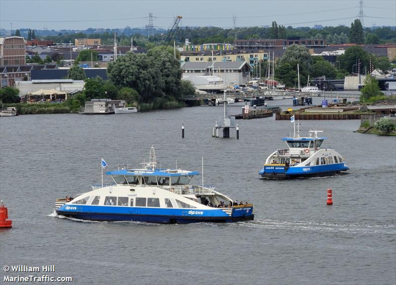 ijveer 61 (Passenger ship) - IMO , MMSI 244030678, Call Sign PC3421 under the flag of Netherlands