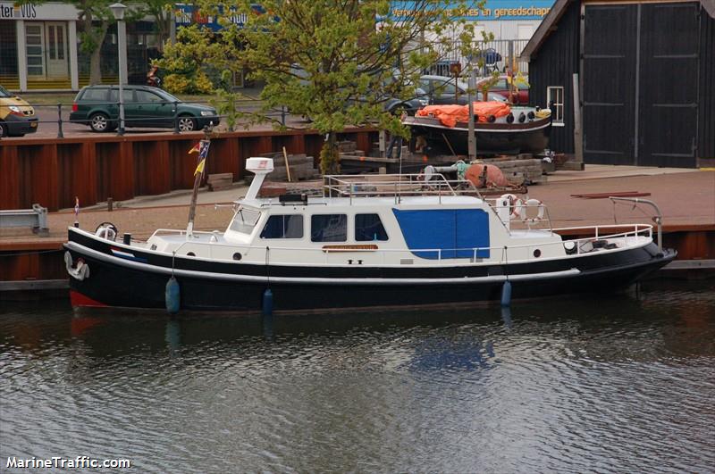 noordenwind (Pleasure craft) - IMO , MMSI 244700616, Call Sign PB8025 under the flag of Netherlands