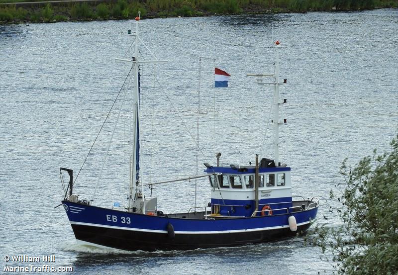 eb33 (Pleasure craft) - IMO , MMSI 244730968, Call Sign PE4615 under the flag of Netherlands