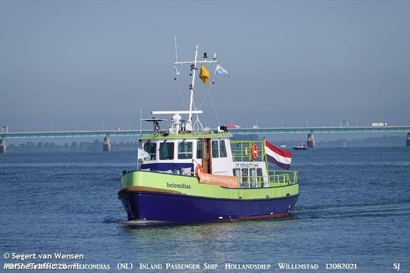 heicondias (Passenger ship) - IMO , MMSI 244780728, Call Sign PA3014 under the flag of Netherlands