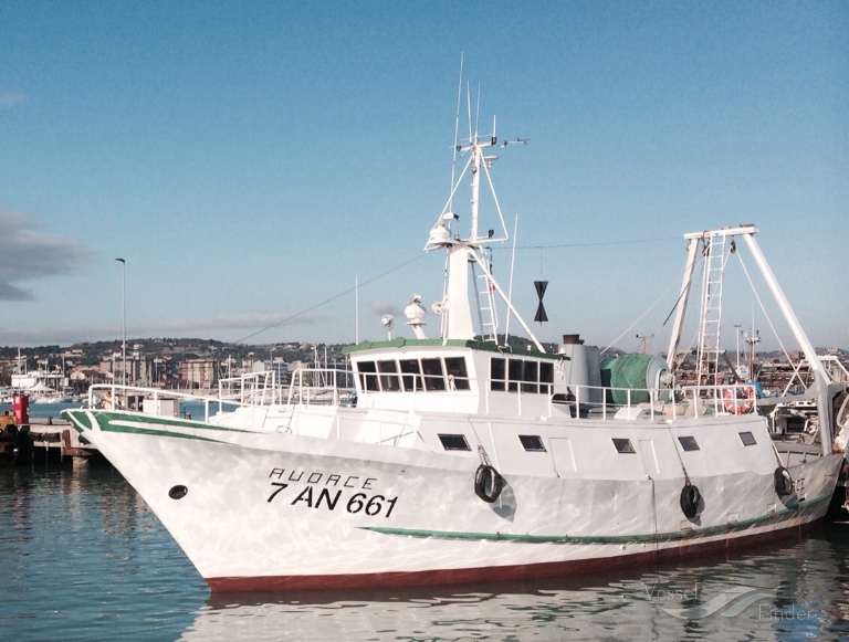 audace (Fishing vessel) - IMO , MMSI 247081150, Call Sign ISWA under the flag of Italy