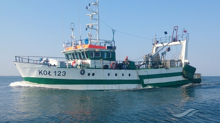 fv kol-123 (Fishing Vessel) - IMO 8600337, MMSI 261003710, Call Sign SPK2074 under the flag of Poland