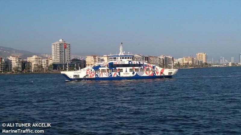 ugur mumcu (Passenger ship) - IMO , MMSI 271047896, Call Sign TCA6009 under the flag of Turkey