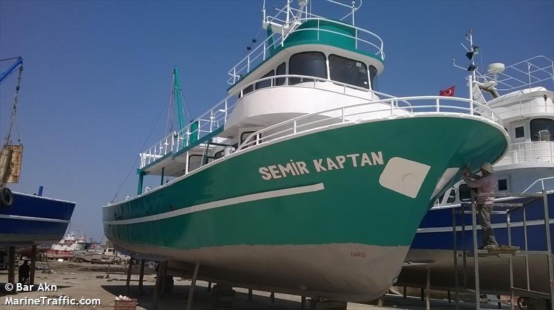 semir kaptan (Fishing vessel) - IMO , MMSI 271072138, Call Sign TC7818 under the flag of Turkey