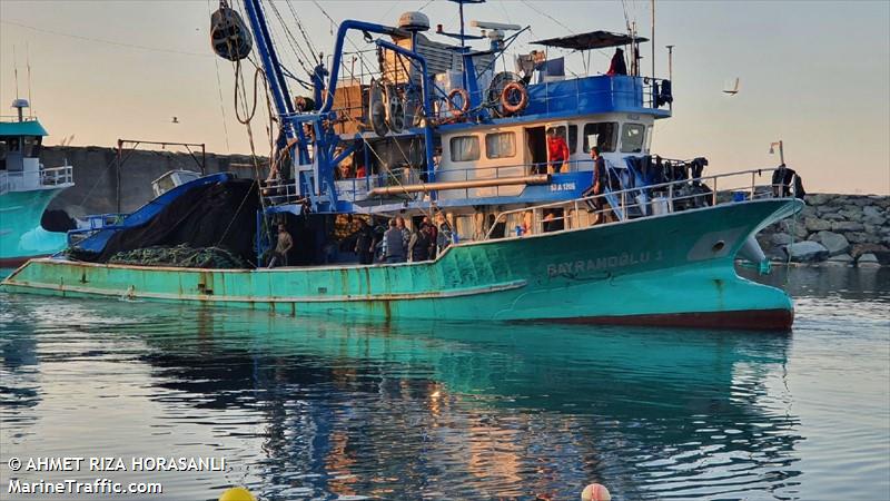 bayramoglu 1 (Fishing vessel) - IMO , MMSI 271072602, Call Sign TC7282 under the flag of Turkey