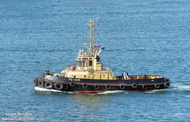rb-405 (Tug) - IMO , MMSI 273543720 under the flag of Russia