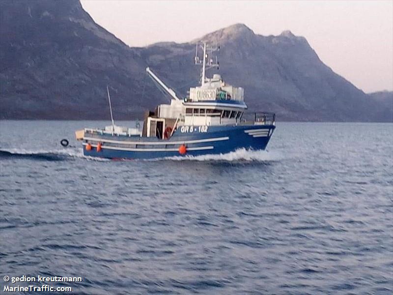 naja nuka (Fishing vessel) - IMO , MMSI 331175000, Call Sign OU8630 under the flag of Greenland