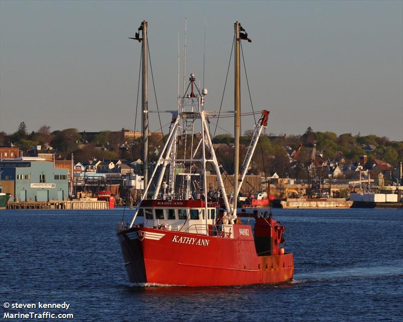kathy ann (Fishing vessel) - IMO , MMSI 367384580, Call Sign WDE6768 under the flag of United States (USA)