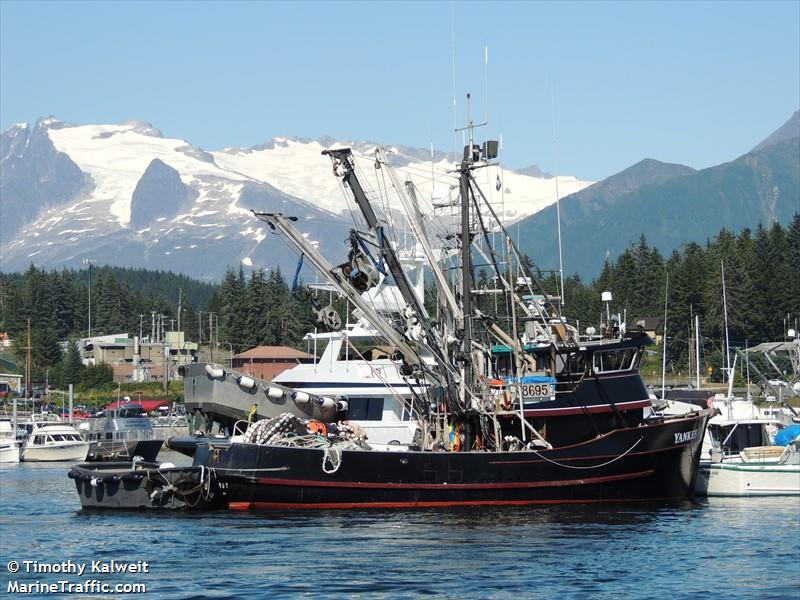 yankee boy (Fishing vessel) - IMO , MMSI 367406570, Call Sign WDE8524 under the flag of United States (USA)