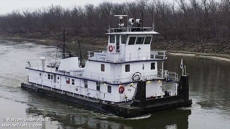 lloyd dunning (Towing vessel) - IMO , MMSI 367433620, Call Sign WDF2920 under the flag of United States (USA)