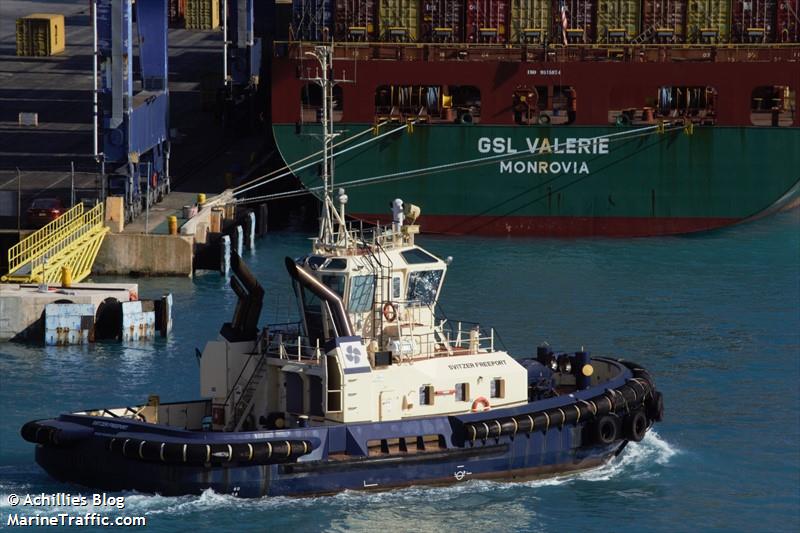 svitzer freeport (Tug) - IMO 9681027, MMSI 378391000, Call Sign ZJL9329 under the flag of British Virgin Islands