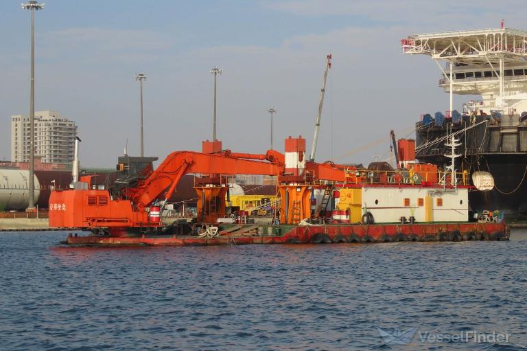 hung yi no.2 (Dredging or UW ops) - IMO , MMSI 416006146 under the flag of Taiwan