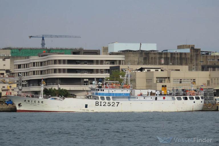 shang shun 168 (Fishing vessel) - IMO , MMSI 416349000, Call Sign BI2527 under the flag of Taiwan