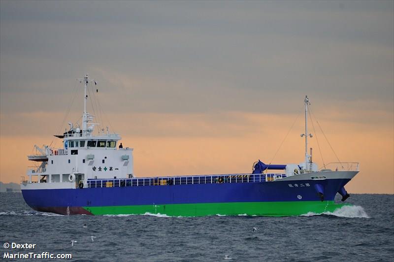 shoryu no.2 (Cargo ship) - IMO , MMSI 431003962, Call Sign JD3432 under the flag of Japan