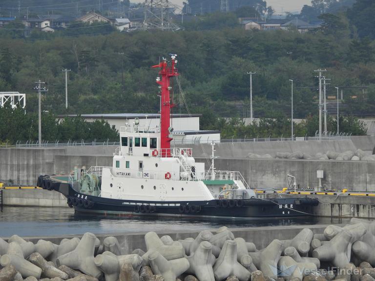 hitakami (Tug) - IMO , MMSI 431013401, Call Sign JD4619 under the flag of Japan