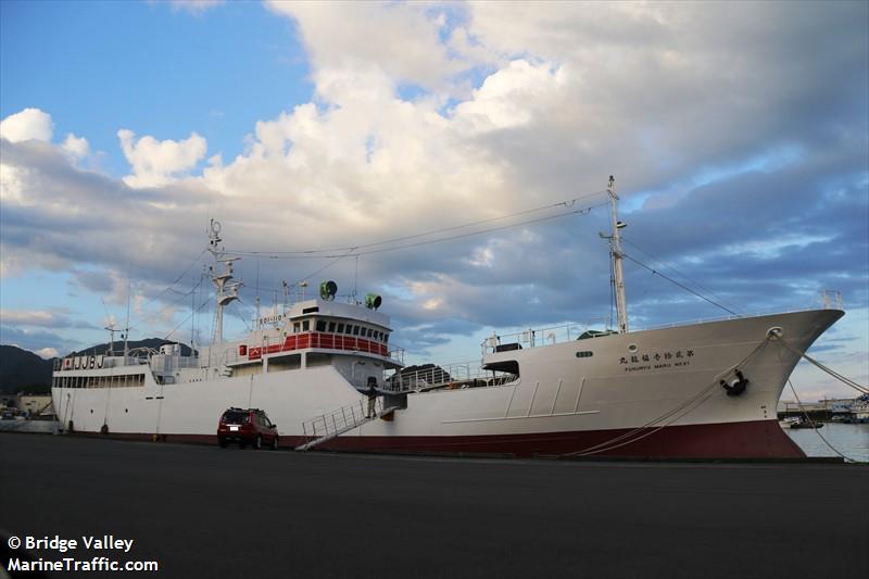 fukuryu maru no.21 (Fishing vessel) - IMO , MMSI 431200750, Call Sign JJBJ under the flag of Japan