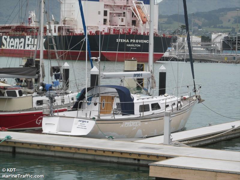 argo ii (Sailing vessel) - IMO , MMSI 512003568, Call Sign ZMG3126 under the flag of New Zealand