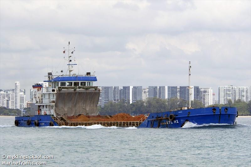 stl h1 (Motor Hopper) - IMO 9763215, MMSI 563032950, Call Sign 9V3023 under the flag of Singapore