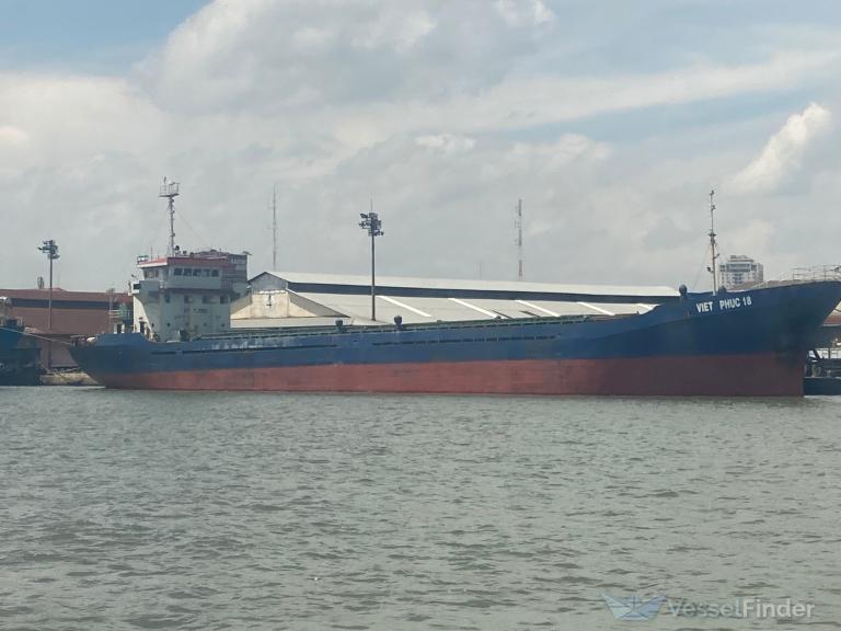 hoa phuong 01 (Cargo ship) - IMO , MMSI 574012397, Call Sign XVRK under the flag of Vietnam