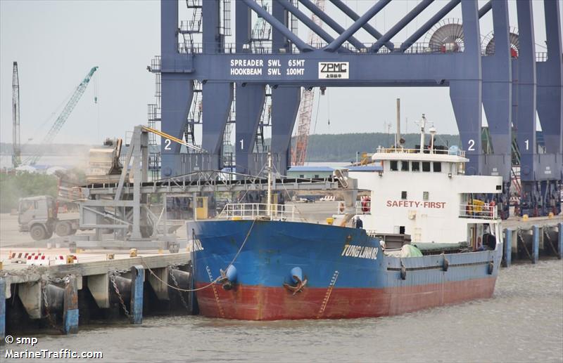 tung linh 02 (Cargo ship) - IMO , MMSI 574013631, Call Sign 3WDD7 under the flag of Vietnam