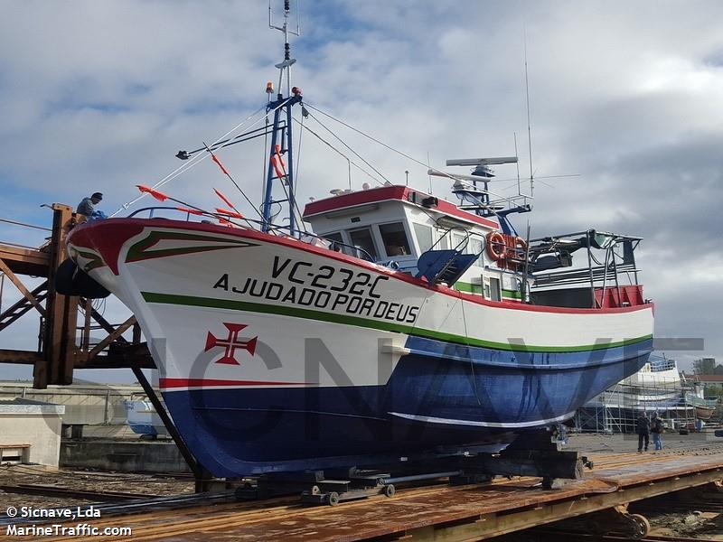 ajudado por deus (Fishing vessel) - IMO , MMSI 204265000, Call Sign CUCO 6 under the flag of Azores