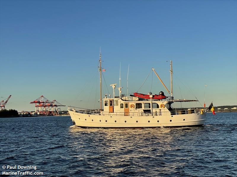 monara (Pleasure craft) - IMO , MMSI 205388630, Call Sign OP3886 under the flag of Belgium