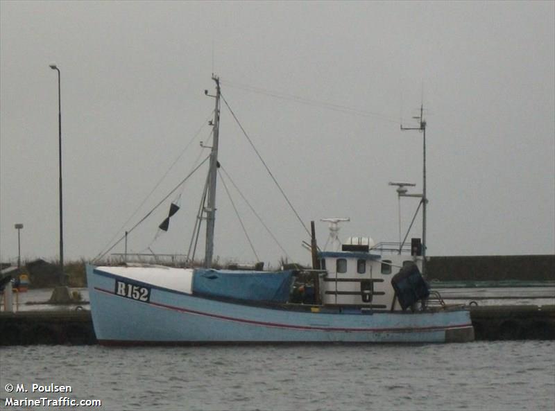 r 152 ditte-mads (Fishing vessel) - IMO , MMSI 219008396, Call Sign XP2658 under the flag of Denmark