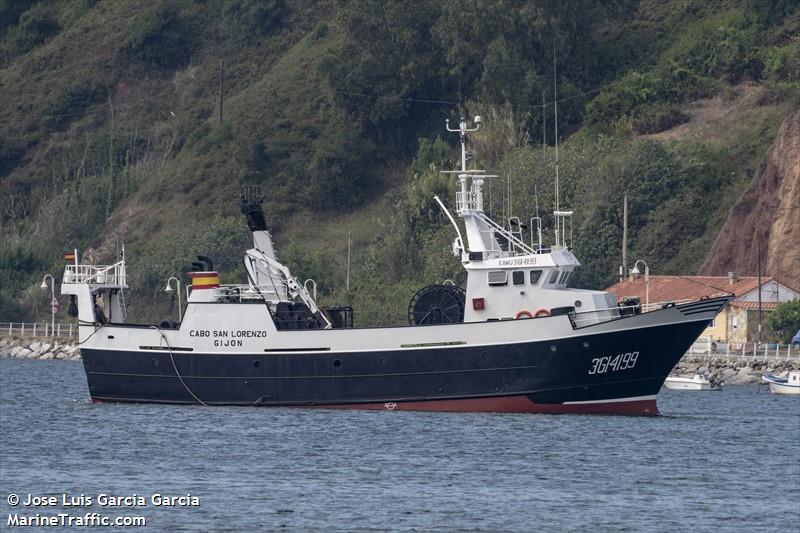 cabo de san lorezo (Fishing vessel) - IMO , MMSI 224009240, Call Sign EAWU under the flag of Spain