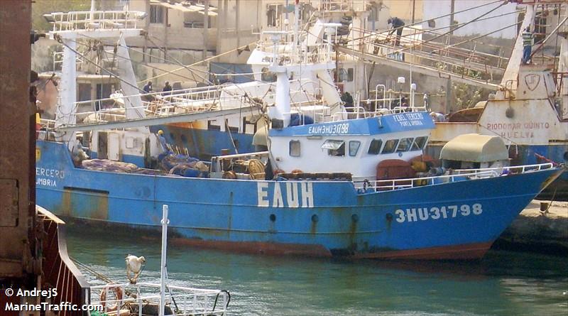 fishemar 11 (Fishing Vessel) - IMO 8733550, MMSI 224804000, Call Sign EAUH under the flag of Spain