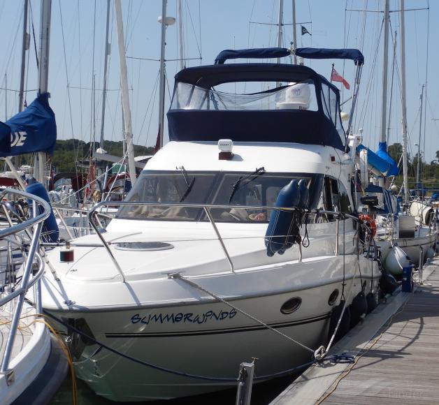 summer winds (Pleasure craft) - IMO , MMSI 235071581, Call Sign 2CCKS under the flag of United Kingdom (UK)