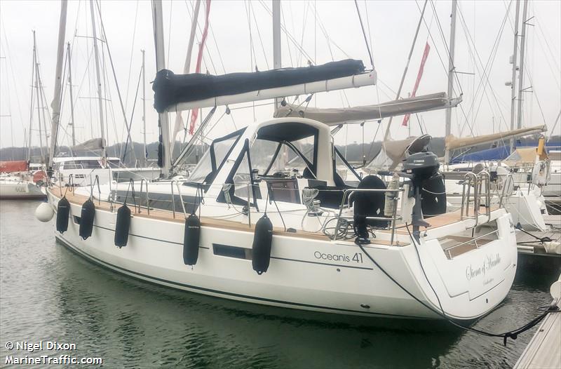 miss molly (Sailing vessel) - IMO , MMSI 235098262, Call Sign 2GKU9 under the flag of United Kingdom (UK)