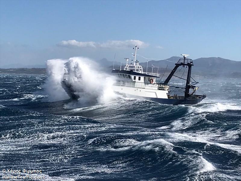 stilianos f (Fishing Vessel) - IMO 8695875, MMSI 237801000, Call Sign SX7943 under the flag of Greece