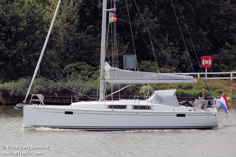 dwarsloper (Sailing vessel) - IMO , MMSI 244060073, Call Sign PF3813 under the flag of Netherlands