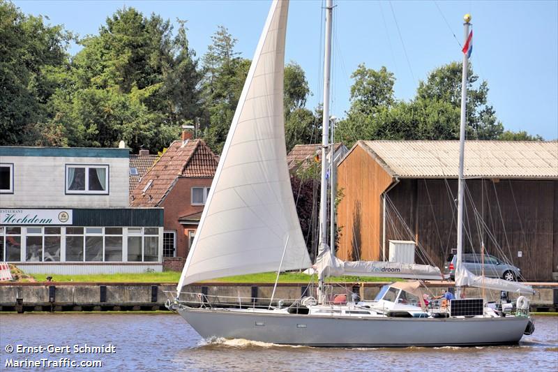 zeildroom (Sailing vessel) - IMO , MMSI 244130486, Call Sign PE5599 under the flag of Netherlands