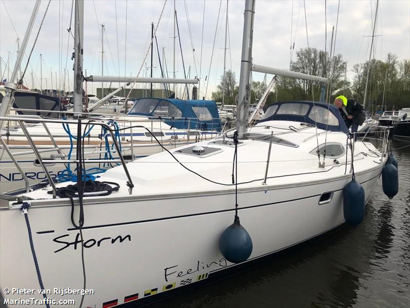 storm (Sailing vessel) - IMO , MMSI 244190113, Call Sign PD7864 under the flag of Netherlands