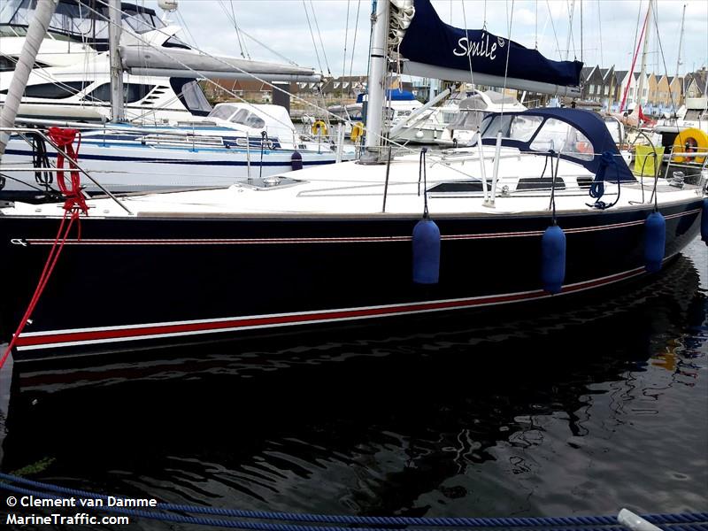 smile (Sailing vessel) - IMO , MMSI 244850208, Call Sign PB7850 under the flag of Netherlands