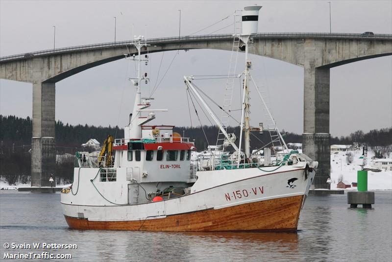 ms elin toril (Fishing vessel) - IMO , MMSI 257406500, Call Sign LAVU under the flag of Norway