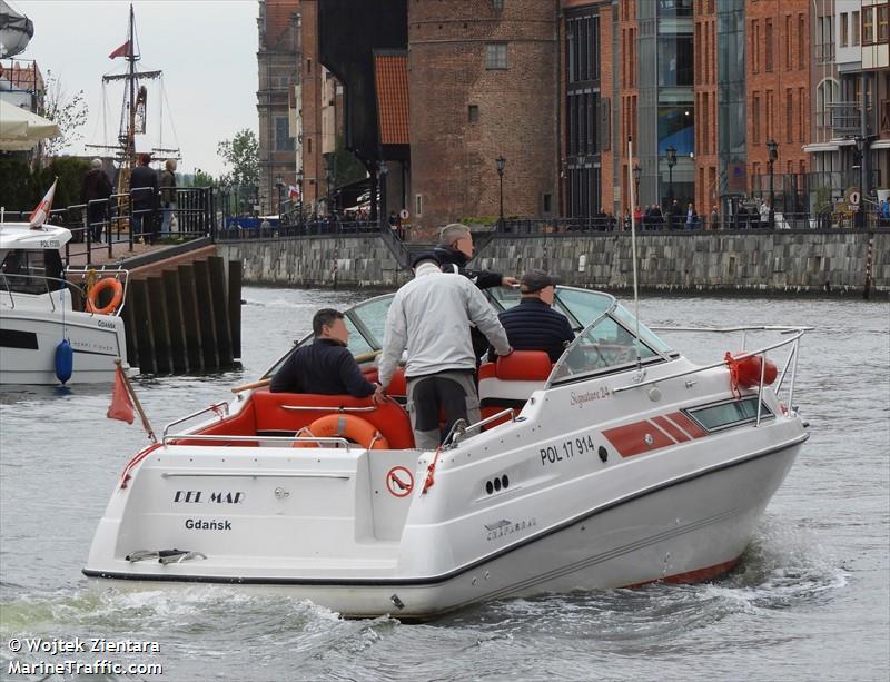 my del mar (Pleasure craft) - IMO , MMSI 261036970, Call Sign SPG4640 under the flag of Poland