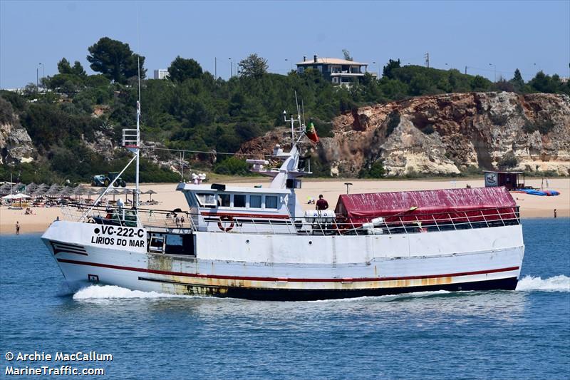 lirios do mar (Fishing vessel) - IMO , MMSI 263331000, Call Sign CUCF 8 under the flag of Portugal