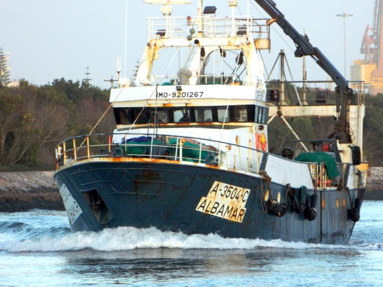 albamar (Fishing Vessel) - IMO 9201267, MMSI 263401880, Call Sign CUFB9 under the flag of Portugal