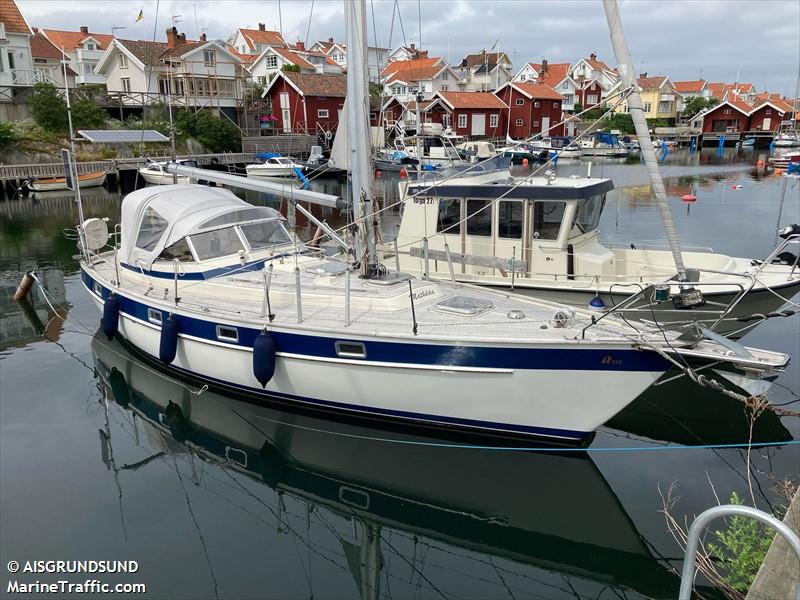 mathilda grundsund (Pleasure craft) - IMO , MMSI 265645800, Call Sign SD7213 under the flag of Sweden
