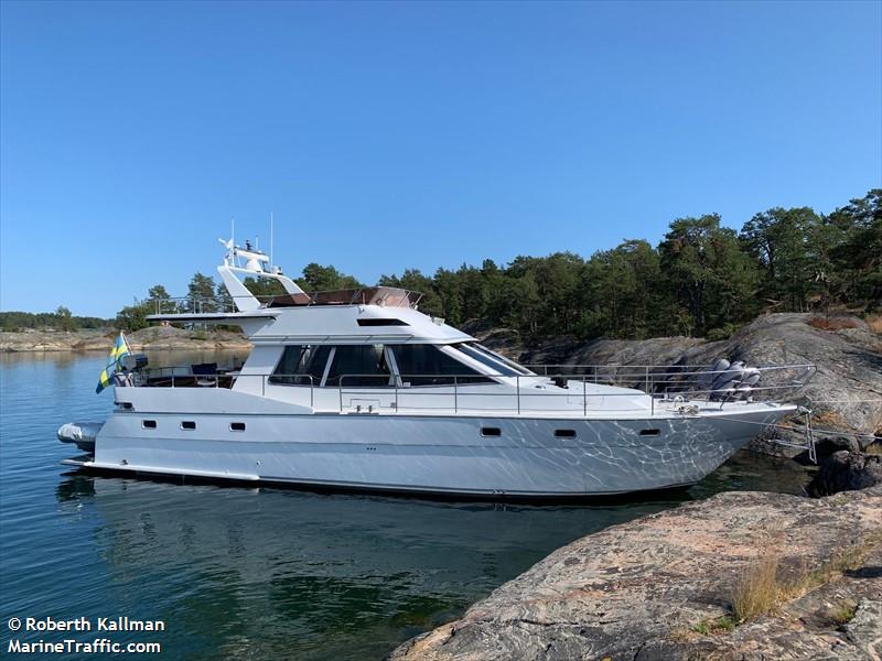 larissa (Pleasure craft) - IMO , MMSI 265673880, Call Sign SFE4080 under the flag of Sweden