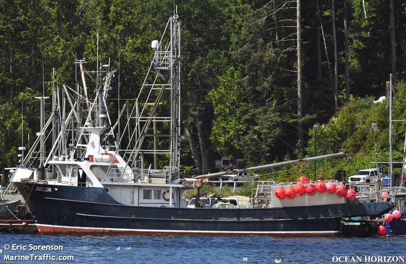 ocean horizon (Fishing vessel) - IMO , MMSI 316021078 under the flag of Canada